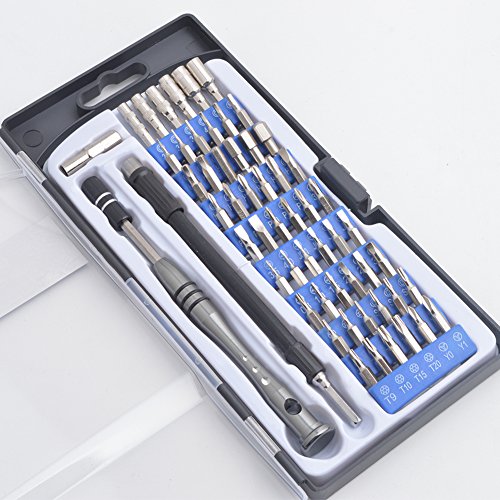 Gunpla 57 In 1 Precision Screwdriver Set with 54 Bits Magnetic Screwdriver Kit for iPhone, Laptops, Xbox, Smartphones, Game Consoles, Eyeglasses, Watch, etc