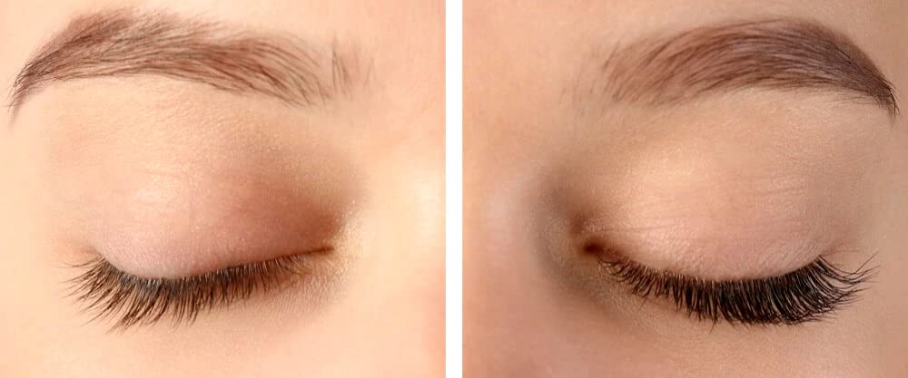 Eyelash Serum - Lash Serum for Ticker, Longer and Fuller Lashes- Visible Results after 4 weeks - Restore Natural Grow and Reduces Hair Loss - Vegan and Cruelty-free Formula - Luxe Cosmetics