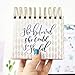 bloom daily planners Undated Perpetual Desk Easel - Religious Inspirational Standing Desktop Flip Calendar - Page a Day - (5.25