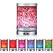 Essential Oil Diffuser Himalayan Salt Lamp Cool Mist Humidifier 3 in 1. Aigoceer Ultrasonic Aromatherapy Diffusers humidifier. 7 Colors Changing LED Night Lights, Waterless Auto Shut-off - Silvery