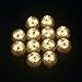 Set of 30 Submersible LED Tea Lights, AceList Waterproof LED Candle Christmas Thanksgiving Halloween Wedding Decoration Party Electric Flameless Candles - Yellow