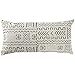 Amazon Brand – Rivet Mudcloth-Inspired Decorative Throw Pillow, 12