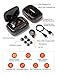 Wireless Earbuds, Wireless Charging Case Bluetooth 5.0 Headphones 10h Playtime per Charge and Extra 120h with Case Deep Bass Stereo IPX7 Waterproof Built-in Mic Headset for Driving/Office/Sports