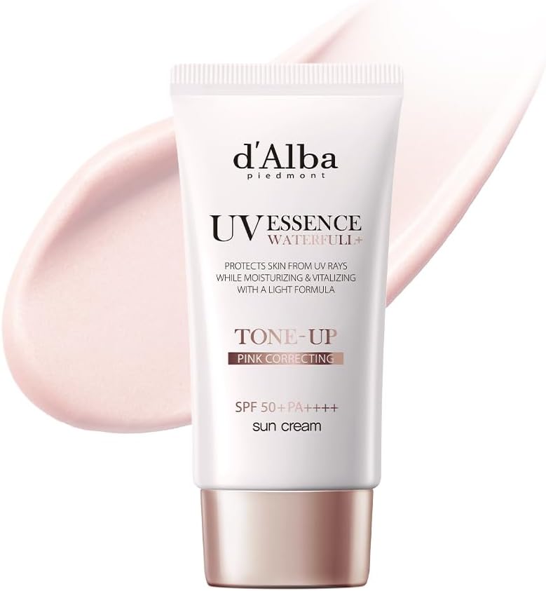 d'alba Waterfull Tone Up Sunscreen SPF 50+ PA++++ 50ml Vegan Hybrid UV