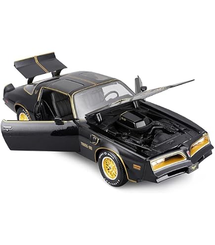 Greenlight Black Bandit Series 9 1977 Pontiac Firebird T/A Black 1 of 4500