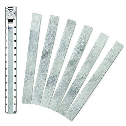 ALLY Tools Flat Soapstone Holder with 7 Flat Professional Quality Soapstone Pens for Welding and Welders Perfect for Making Removable Markings on Steel, Aluminum, and Cast Iron