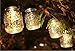 AGPtEK Solar Mason Jar Solar Lamp with Hook, Solar Led Light Up Sparkling Star for Glass Mason Jars and Garden Decor Solar Lights