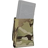 JFFCESTORE 5.56mm 7.62mm Magazine Pouch MOLLE Mag Pouch Elastic Side Universal Mag Holder (CP)