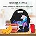AOTIGO Unicorn Horse Galaxy Space Neoprene Lunch Bag Insulated Lunch Box Waterproof Lunch Tote Bag with Zipper for Women Kids Boys Girls Men
