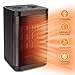 1500W / 750W Ceramic Space Heater with Overheat Protection & Tip-Over Protection, Portable Heater with Thermostat Control for Office and Home