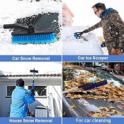 34" Extendable Ice Scrapers for Car Windshield ,Ice