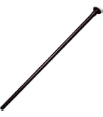 Westbrass D120-2-62 3/8" X 20" Bullnose Faucet Riser – Brass Supply Line, Matte Black (2-Pack), Trimmable, Leak-Free