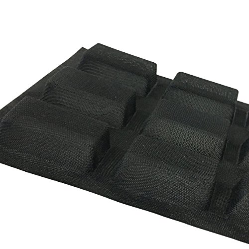 Bluedrop Silicone Bread Forms Rectangle Molds Non Stick Perforated Bakery Tray