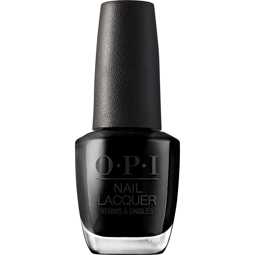 OPI Classic Nail Polish | Long-Lasting Luxury Nail Varnish | Original High-Performance | Lady in Black 15 ml