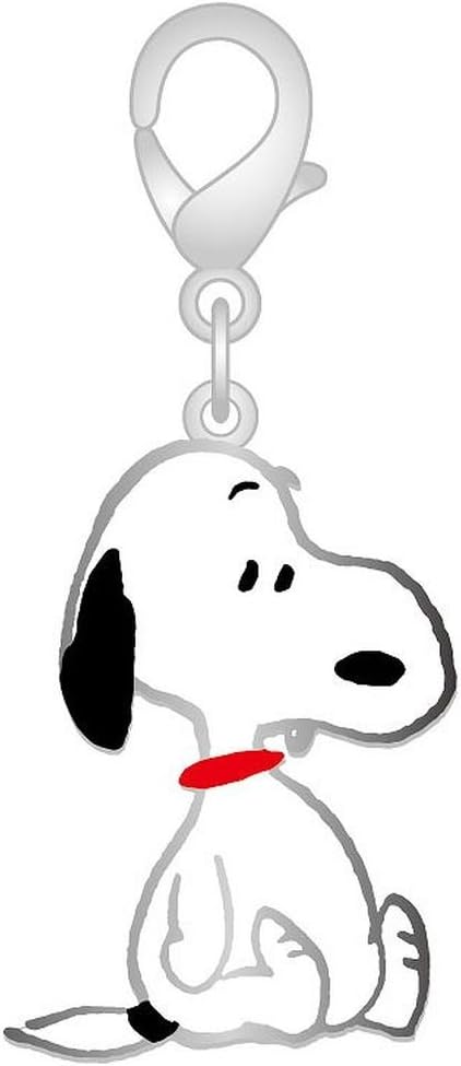 NAKAJIMA Snoopy Metal Zipper Charm Keychain : Sit