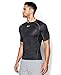 Under Armour UA HeatGear Armour Printed Compression Shirt MD Black