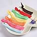100 PCS Multi Colors Ribbon Hair Ties Ponytail Holder Hair Bands Elastic Hair Accessories for Toddler Girl, Assorted Colors by FIXBODY