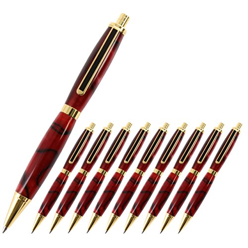 Slimline Pro Pen Kit - Gold, 10 Pack