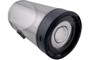 Goodsby Replacement Dust Bin Canister with Port for Clean Base Samsung Jet 60 70 75 90 Series Cordless Stick Vacuum Cleaners - Silver