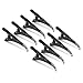 Barber Hair Clips, Segbeauty 8pcs Hairdresser Alligator Haircut Clip for Thick Fine Long Hair, Non-slip Non-indentation Hair Styling Sectioning Barrette Duckbill Hairpin, Professional Salon Hair Slide