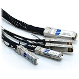 Diablo Cable 2m QSFP to 4xSFP+ Breakout Splitter 30AWG Passive Octopus Cable