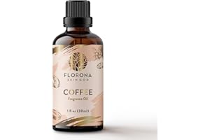 Florona Coffee Premium Quality Fragrance Oil - 1 fl oz for Soap Making, Candle Making, Diffuser Aromatherapy