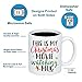 MyCozyCups Christmas Mugs - This Is My Christmas Movie Watching Mug - Funny Cute Jolly Festive 11oz Xmas Cup For Best Friend, Sister, Mom, Girlfriend, Santa Claus Lovers - Holidays Teacup