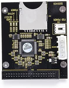 SD SDHC MMC to 3.5" 40Pin Male IDE Adapter Card Big PCB SD-3.5 IDE