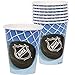 Amscan 583834 NHL Ice Time! Collection 9 oz. 8 pcs, Paper Party Cups
