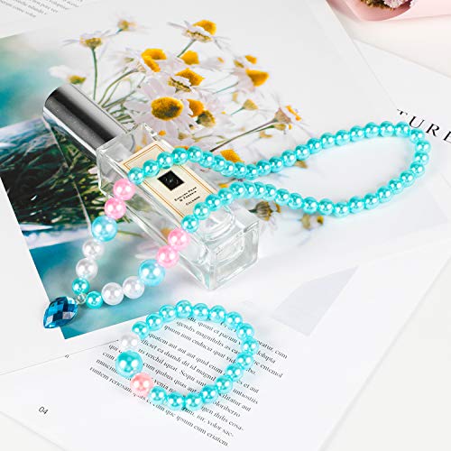 Hifot Kids Jewelry Little Girls Plush Handbag Necklace Bracelet Earrings Ring Hair Clips Set, Princess Costume Jewelry Party Favors Gift for Dress up Pretend Play (3-8 Years) - Thumbnail 3