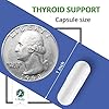 Thyroid-Support-Supplement-with-Iodine-Vegetarian-A-Complex-Blend-of-Vitamin-B12-Zinc-Selenium-Ashwagandha-Root-Copper-Coleus-Forskohlii-More-30-Day-Supply Thyroid Support Supplement for Women and Men - Energy & Focus Formula - Vegetarian & Non-GMO - Iodine, Vitamin B12 Complex, Zinc, Selenium, Ashwagandha, Copper, Coleus Forskohlii, & More 30 Day Supply