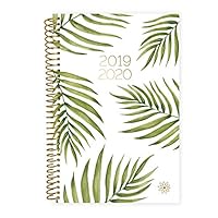 bloom daily planners 2019-2020 Academic Year Day Planner - Passion/Goal Organizer - Monthly and Weekly Dated Calendar Agenda Book - (August 2019 - July 2020) - 6" x 8.25" - Palm Leaves