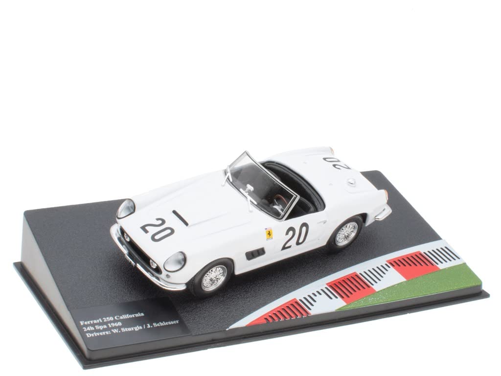 OPO 10 - Collectible miniature car 1/43 compatible with Ferrari 250 GT California - 24h Le Mans 1960 - FR019