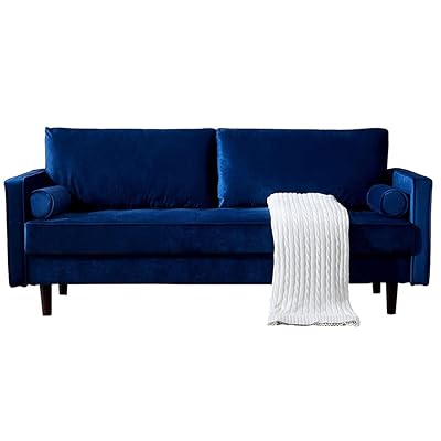 Buy Besportble 1 Set Modern Sectional Sofa Modern Bench Sectional Sofa Useful Sofa Living Room Furniture Small Space Solid Wood Frame Metal Legs Easy Assembly Blue Online In Indonesia B093q92pf6