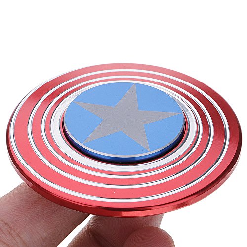 Quality fidget spinner high speed aluminum alloy tri-sp…