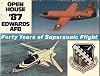 Forty Years of Supersonic Flight: Open House '87 Edwards AFB