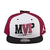 Nike Mens Air Jordan 6 VI MVP Snapback Accessories White/Maroon-Black