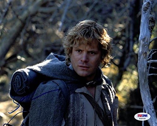 SEAN ASTIN SIGNED AUTOGRAPHED 8x10 PHOTO LORD OF THE RINGS PSA/DNA