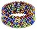aBrilliantLife 5MM 216 Pieces Multicolored Magnet Balls Toys Sculpture Building Magnetic Blocks Magnets Cube Gift for Intellectual Development -Office Toy Stress Relief Gifts for Teens and ADU 6 Color