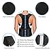Back Posture Corrector for Men Women Under Clothes - Flipcase Adjustable Magnetic Back Straightener, Comfortable Back Brace for Spinal, Neck, Shoulder & Upper Back Pain Relief (L(33.5
