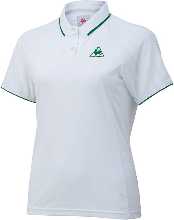 Amazon ルコックスポルティフ Le Coq Sportif レディース 半袖ポロシャツ Qtwnja51 Wht ホワイト M シャツ 通販