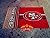 San Francisco 49ers flag San Francisco 49ers Football flag NFL San Francisco 49ers banner San Francisco 49ers rugby banner--polyster flags,Brass Grommets,Anti-UV,Digital Printing---NFL flags 3X5 ft