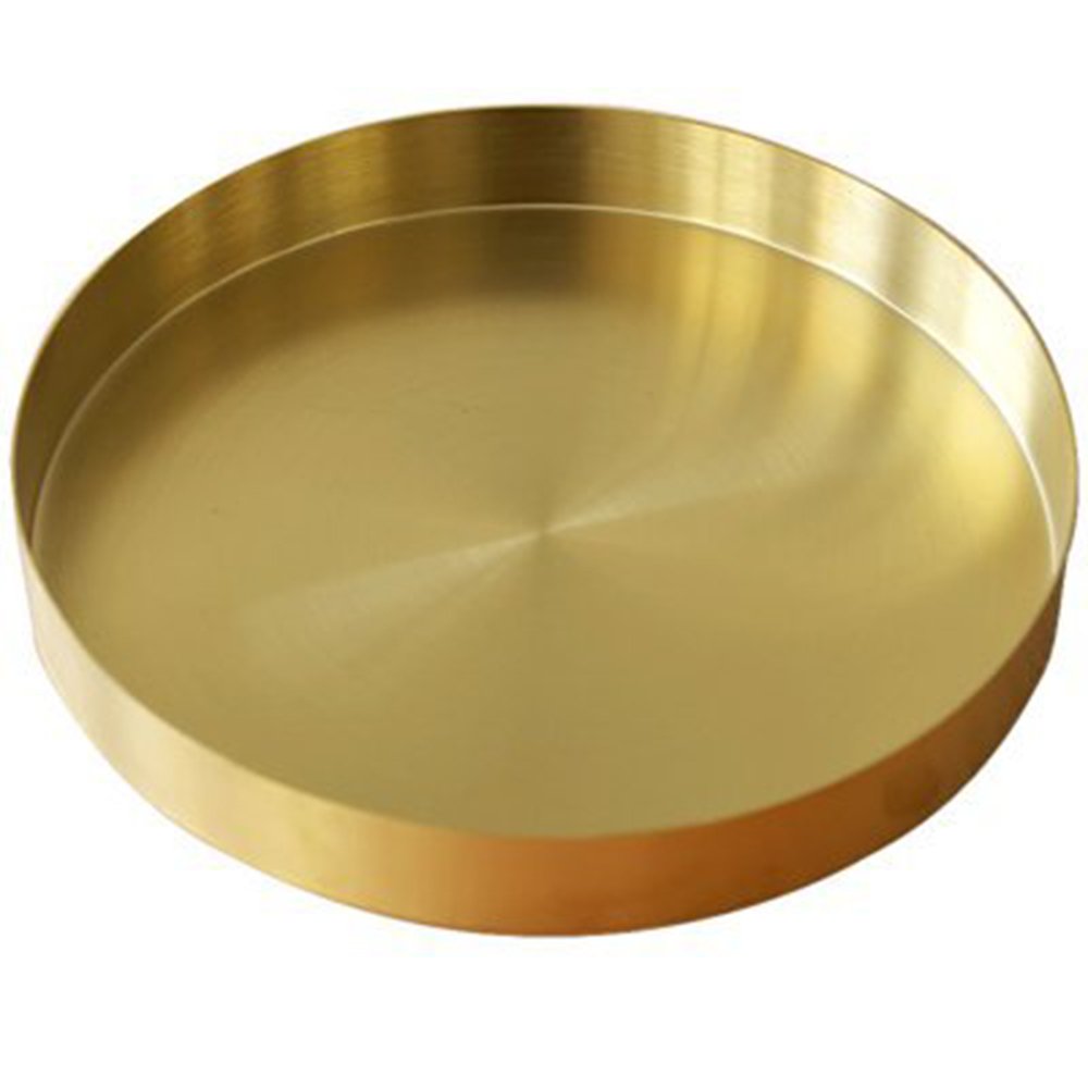 Best round gold tray for coffee table