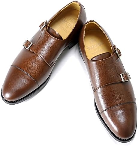 Amazon バーウィック 1707 スコッチグレインレザーダブルモンクストラップシューズ 3637 Niger ブラウン 茶 5 5 Berwick バーウィック スニーカー