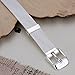 Unique Fashion 925 Silver Plated Jewelry Hand Chain Bracelet 10Mm Width Net Watch Strap