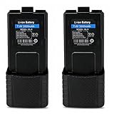 Baofeng Replacement Battery 7.4V 3800mAh for Walkie Talkies UV5 BF-F8HP UV-5R UV5R PLUS UV-5RTP BF-F8 BF-F8+