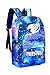 Sidnor Cosplay Fairy Tail Guild Logo Fluorescent School Bag Backpack (Sky blue)