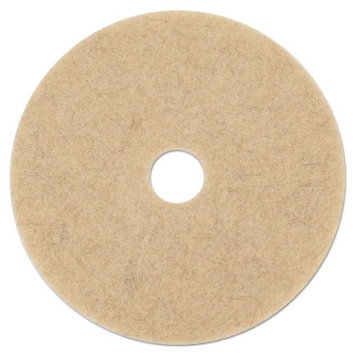 Boardwalk Ultra High-Speed Natural Hair Extra Floor Pads, 17-Inch, 5/Carton
