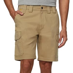 CAT Caterpillar Worwear Men's Cargo Flex Shorts