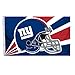 Fremont Die NFL New York Giants 3' x 5' Flag with Grommets, 3 x 5-Foot, Helmet
